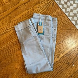 NWT never worn gray / light blue Prana pants size4